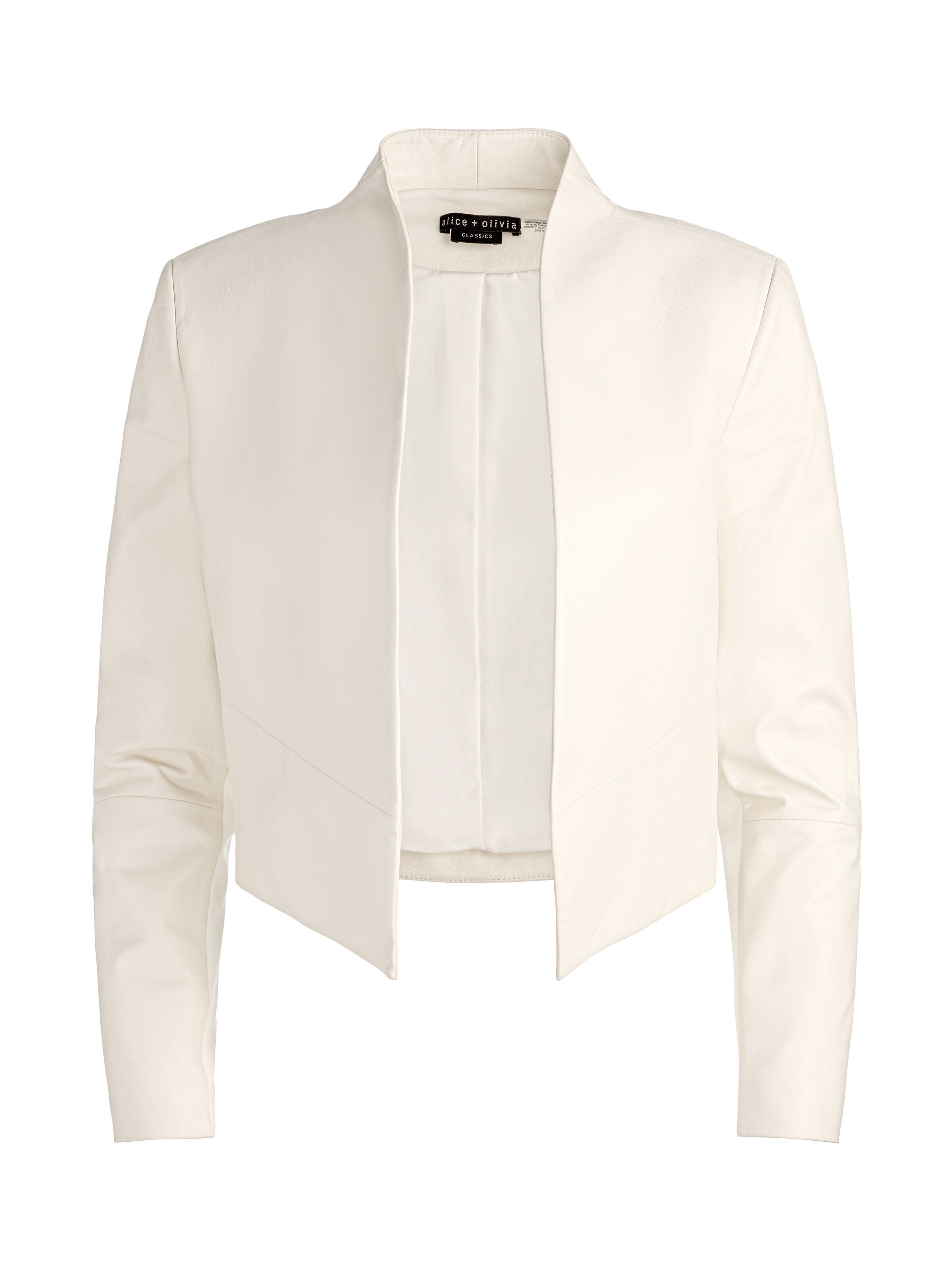 NEW HARVEY LEATHER JACKET-ALICE + OLIVIA
