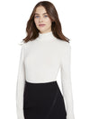 GARRISON SLIM MOCK NECK TOP-ALICE + OLIVIA