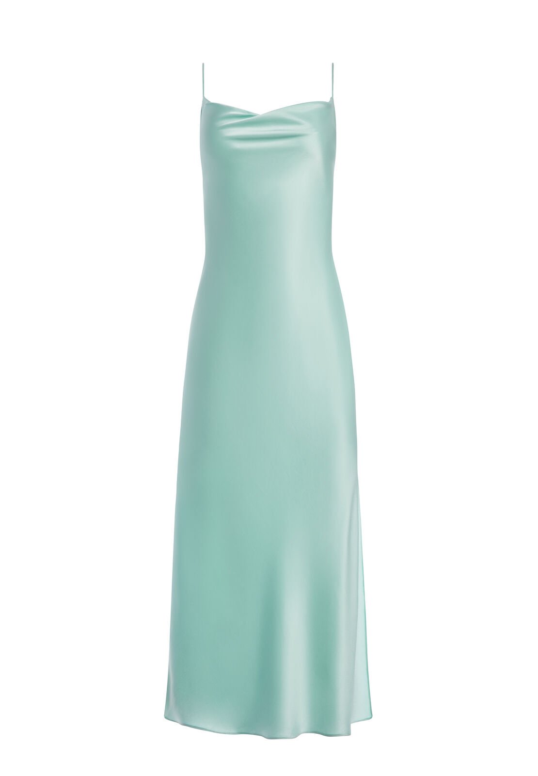 HARMONY SLIP MIDI DRESS WITH SLIT-ALICE + OLIVIA