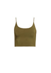 PENNY SCOOP NECK CROP TOP-OLIVE-ALICE + OLIVIA
