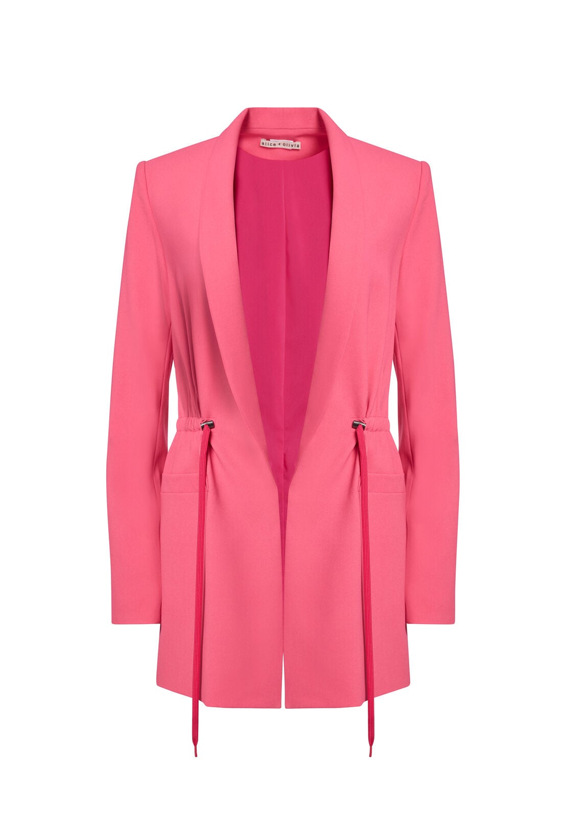 KYLIE DRAWSTRING BLAZER-ALICE + OLIVIA