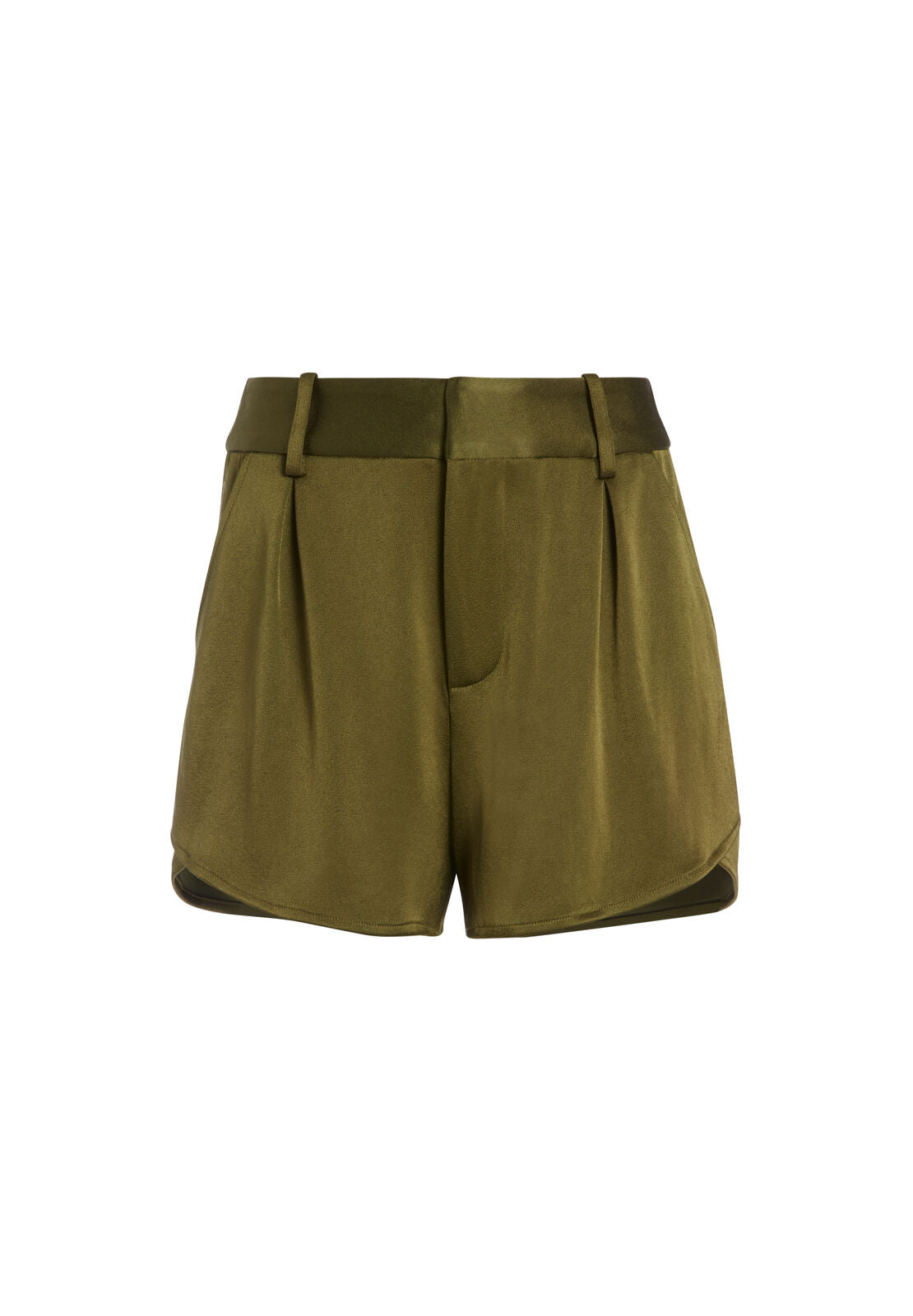 ALDEN HIGH WAISTED BUTTERFLY SHORT-Black-ALICE + OLIVIA
