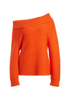 BONNIE OFF THE SHOULDER PULLOVER-ALICE + OLIVIA