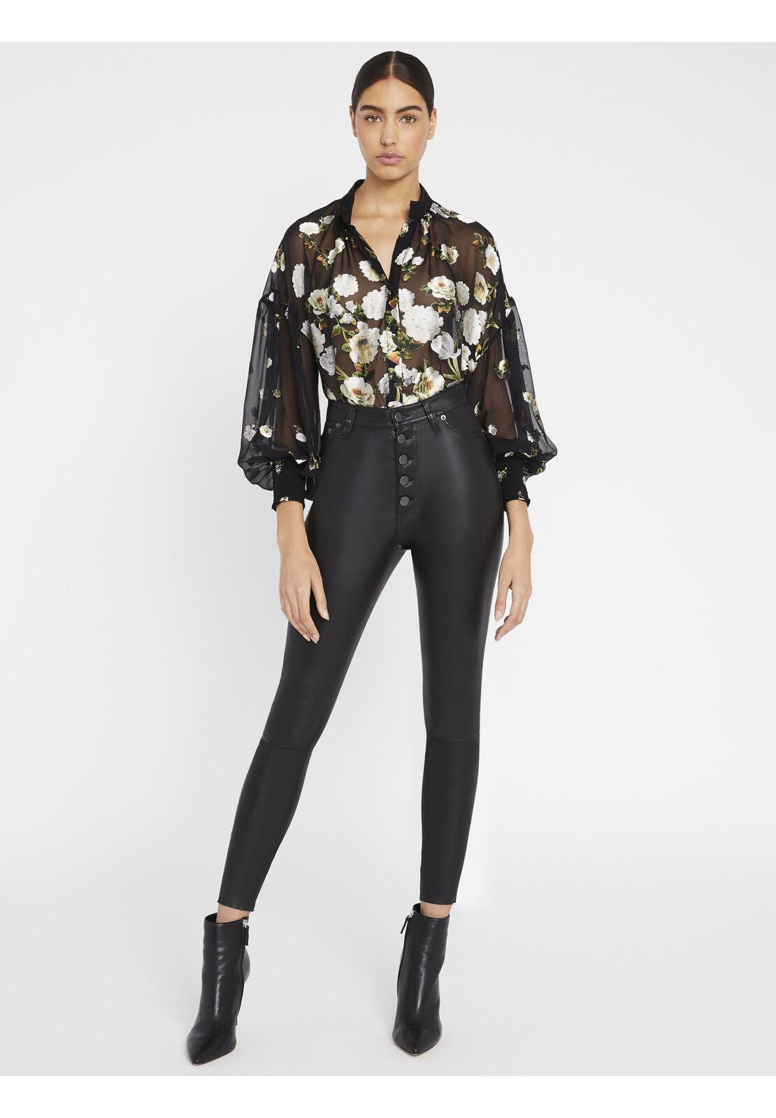 ADELE MIDI WRAP DRESS-ALICE + OLIVIA