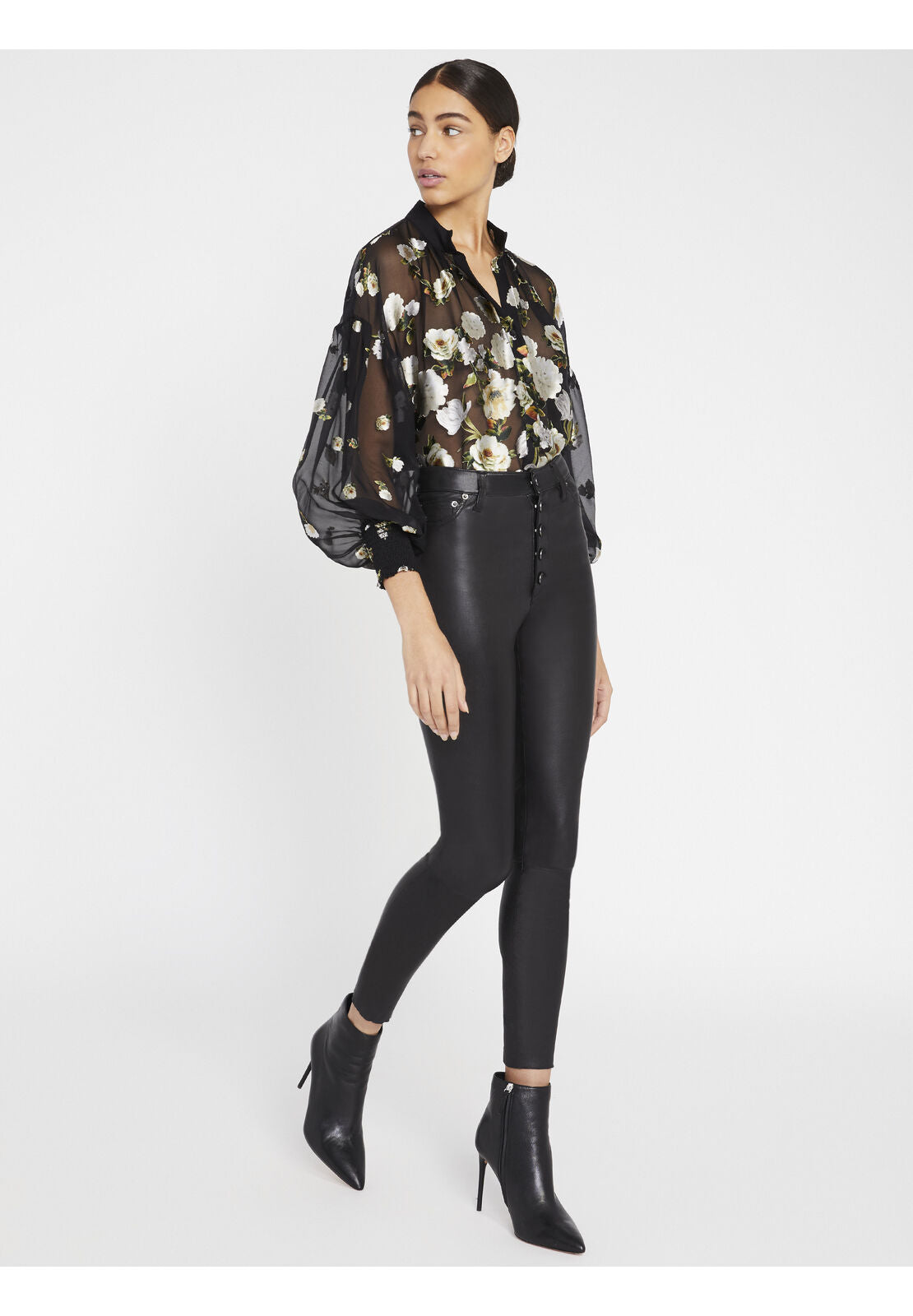 ADELE MIDI WRAP DRESS-ALICE + OLIVIA