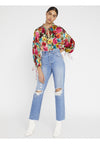 ELOISE MANDARIN COLLAR BLOUSE-ALICE + OLIVIA