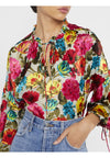 ELOISE MANDARIN COLLAR BLOUSE-ALICE + OLIVIA