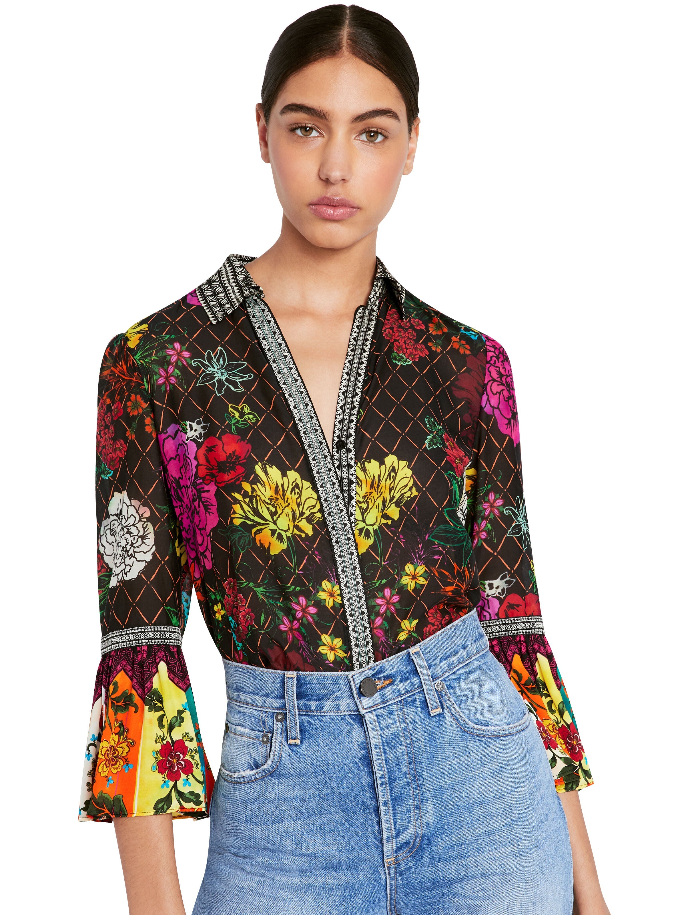 ARCHER COLORBLOCK CROP TOP