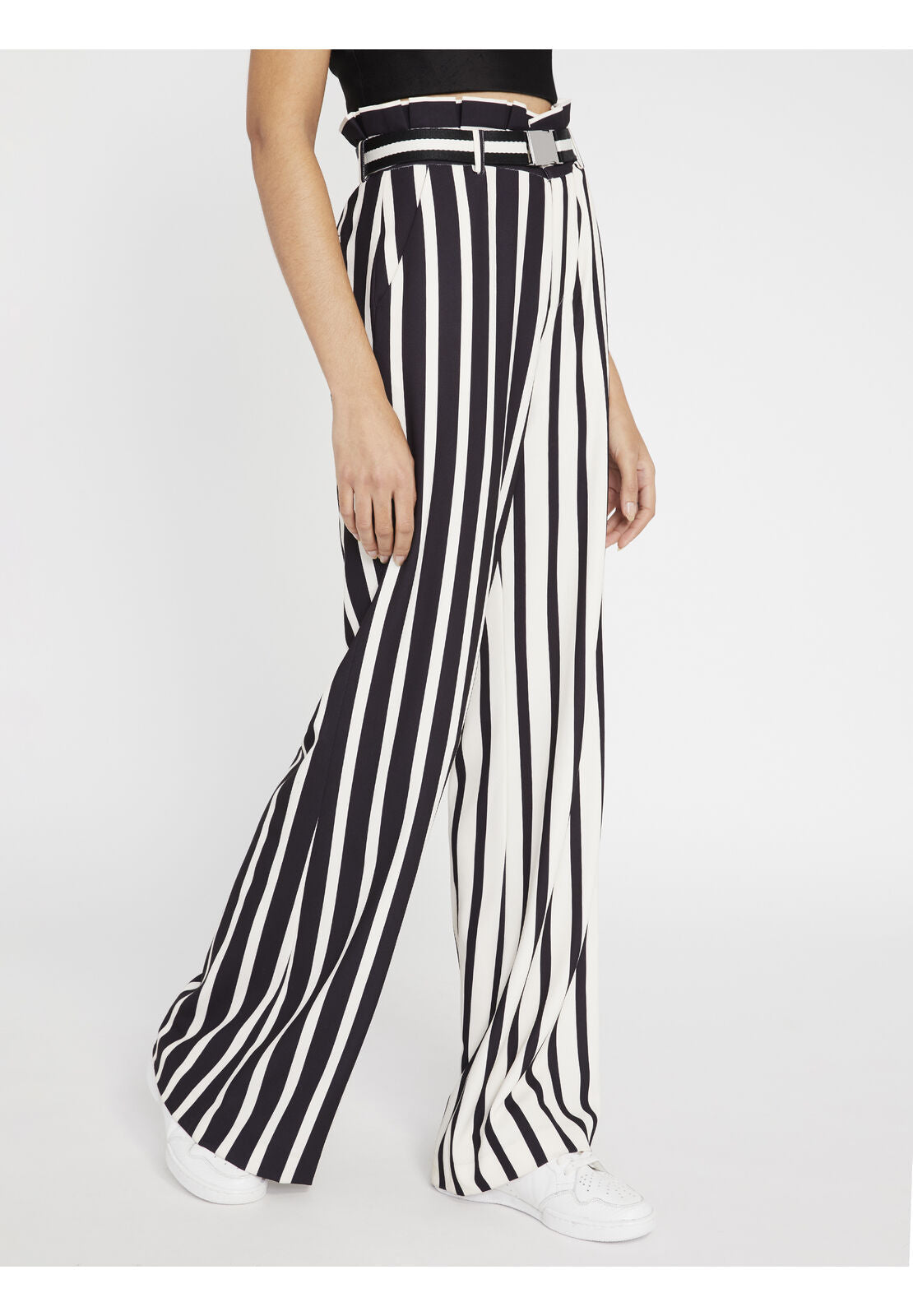 PAULA HIGH WAISTED PAPERBAG PANT-ALICE + OLIVIA