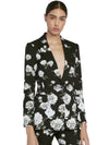 MACEY FLORAL PRINTED  BLAZER-ALICE + OLIVIA