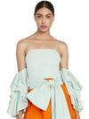 NAKIA COLD SHOULDER CROP TOP-ALICE + OLIVIA