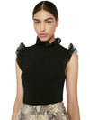 KERRIE RUFFLED OPEN BACK TANK-ALICE + OLIVIA