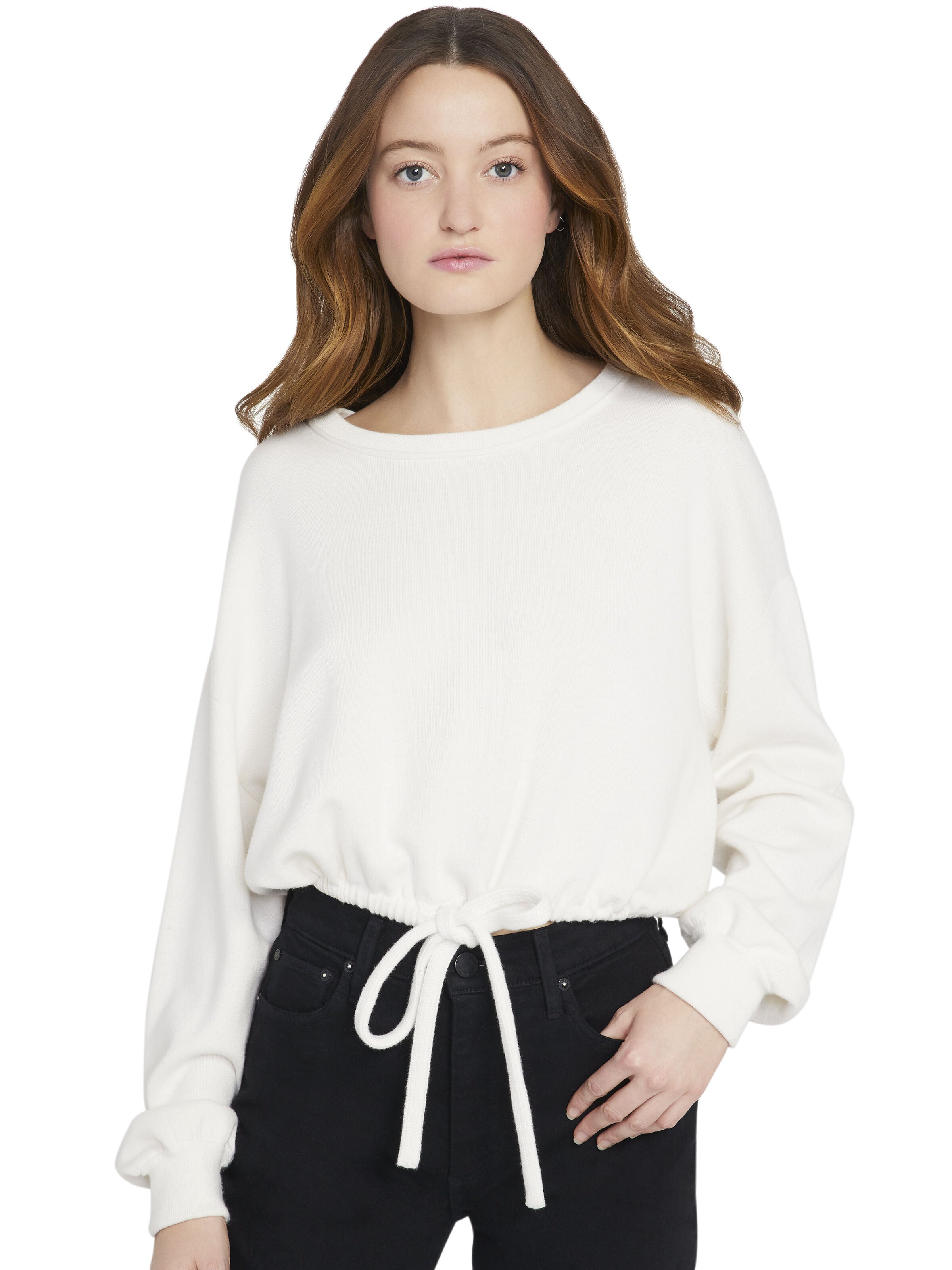 BERNETTA PULLOVER WITH DRAWSTRING-ALICE + OLIVIA