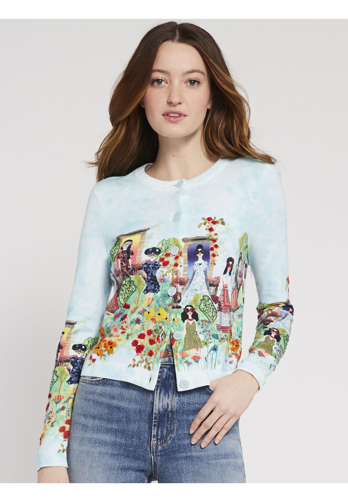 RUTHY PALACE CARDIGAN-ALICE + OLIVIA
