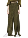 ELBA SPLIT FRONT PANT-OLIVE-ALICE + OLIVIA