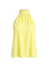 KINSLEY GATHERED HALTER TOP-ALICE + OLIVIA