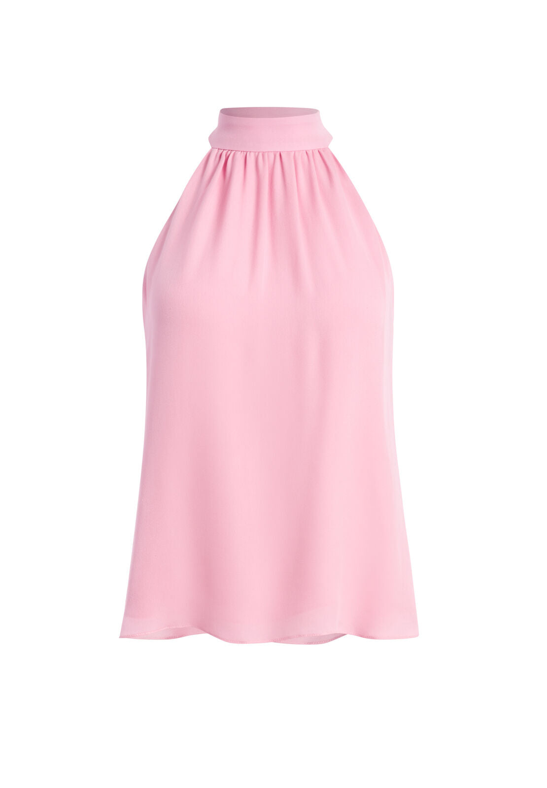 KINSLEY GATHERED HALTER TOP-ALICE + OLIVIA