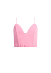 RAYNE V-NECK CROP TOP-ALICE + OLIVIA