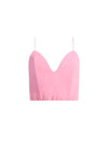 RAYNE V-NECK CROP TOP-ALICE + OLIVIA