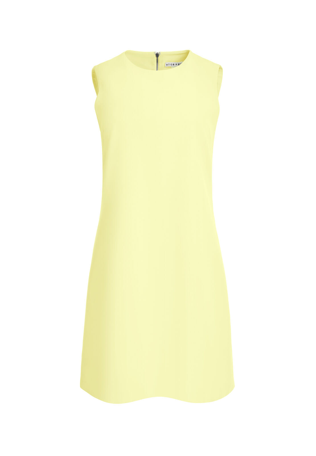 COLEY CREW NECK MINI DRESS-ALICE + OLIVIA