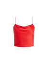 GAB COWL NECK CROP TOP-ALICE + OLIVIA