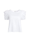 BERNICE GATHERED SLEEVE TOP-ALICE + OLIVIA