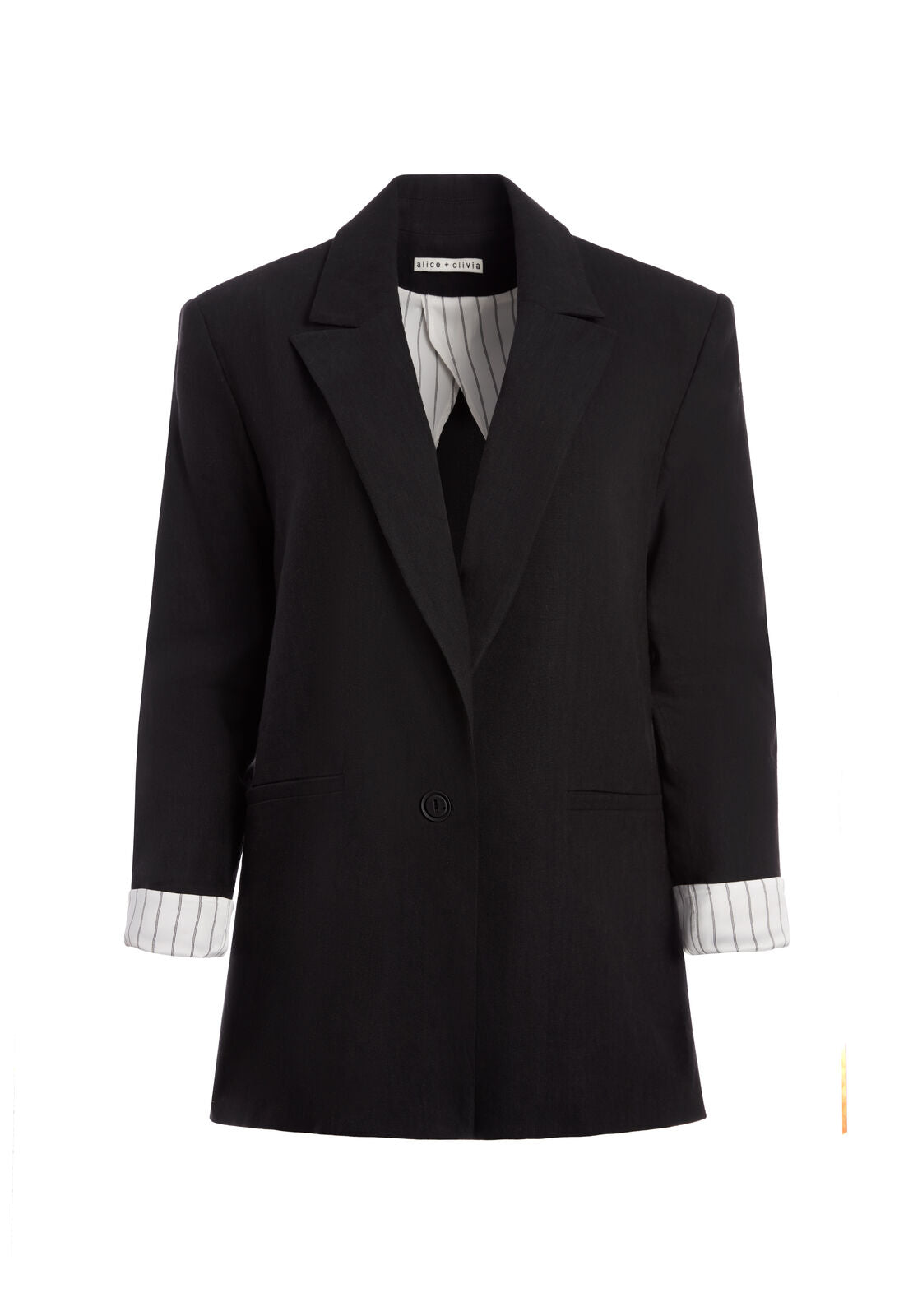 DENNY BOYFRIEND BLAZER-ALICE + OLIVIA
