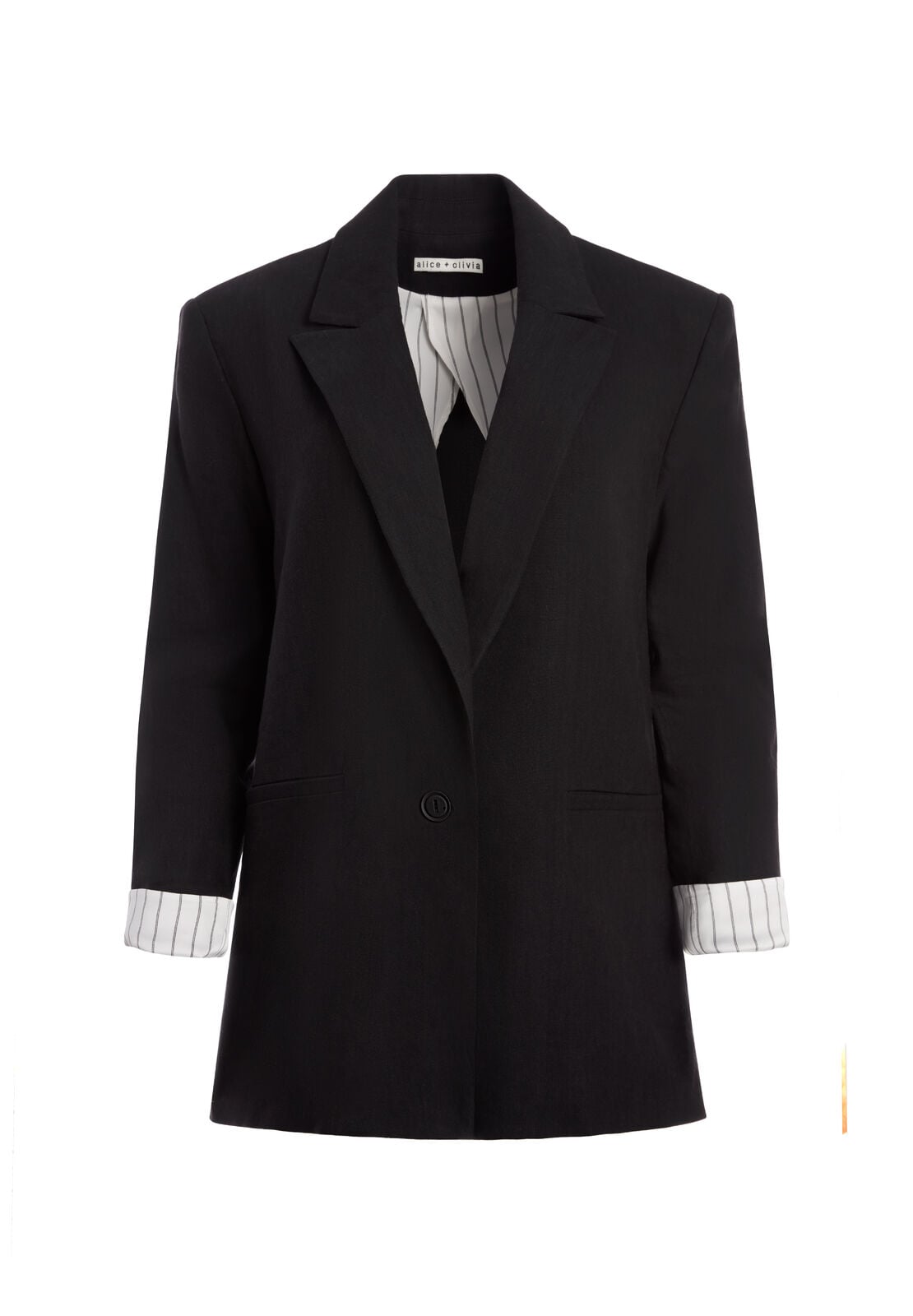 DENNY BOYFRIEND BLAZER-ALICE + OLIVIA