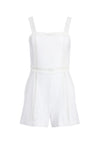 GLENDA SQUARE NECK ROMPER-ALICE + OLIVIA