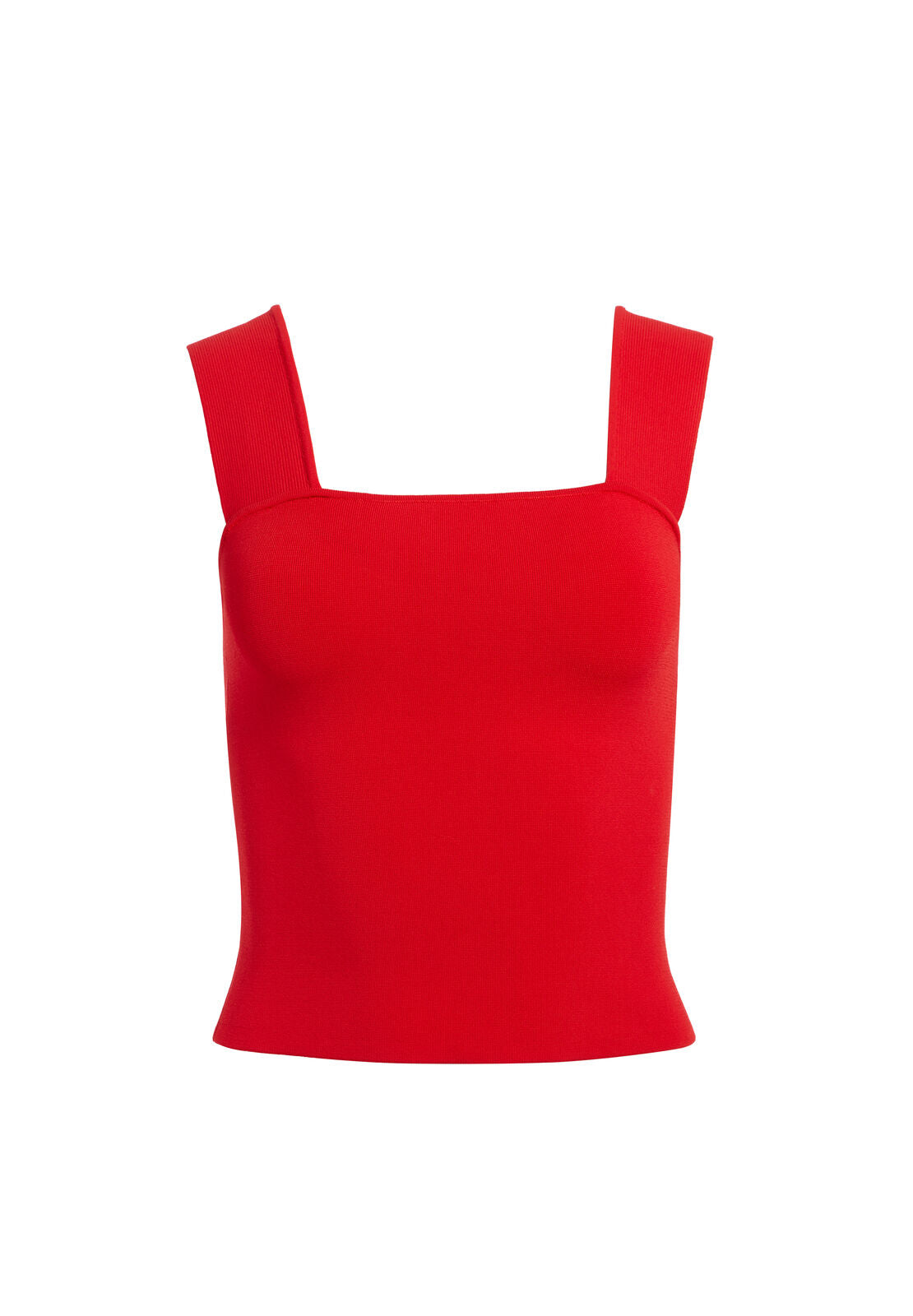 RASHIDA SQUARE NECK CROPPED TANK-ALICE + OLIVIA