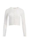 MAI BUTTON DOWN CARDIGAN-SOFT WHITE-ALICE + OLIVIA
