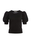 BRADY PUFF SLEEVE PULLOVER-Black-ALICE + OLIVIA
