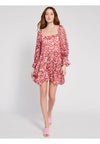 DEBRA FLORAL TUNIC MINI DRESS-ALICE + OLIVIA