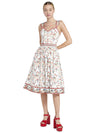 PORTIA SWEETHEART MIDI DRESS-ALICE + OLIVIA