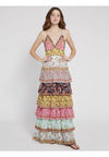 IMOGENE TIER RUFFLE MAXI DRESS-ALICE + OLIVIA