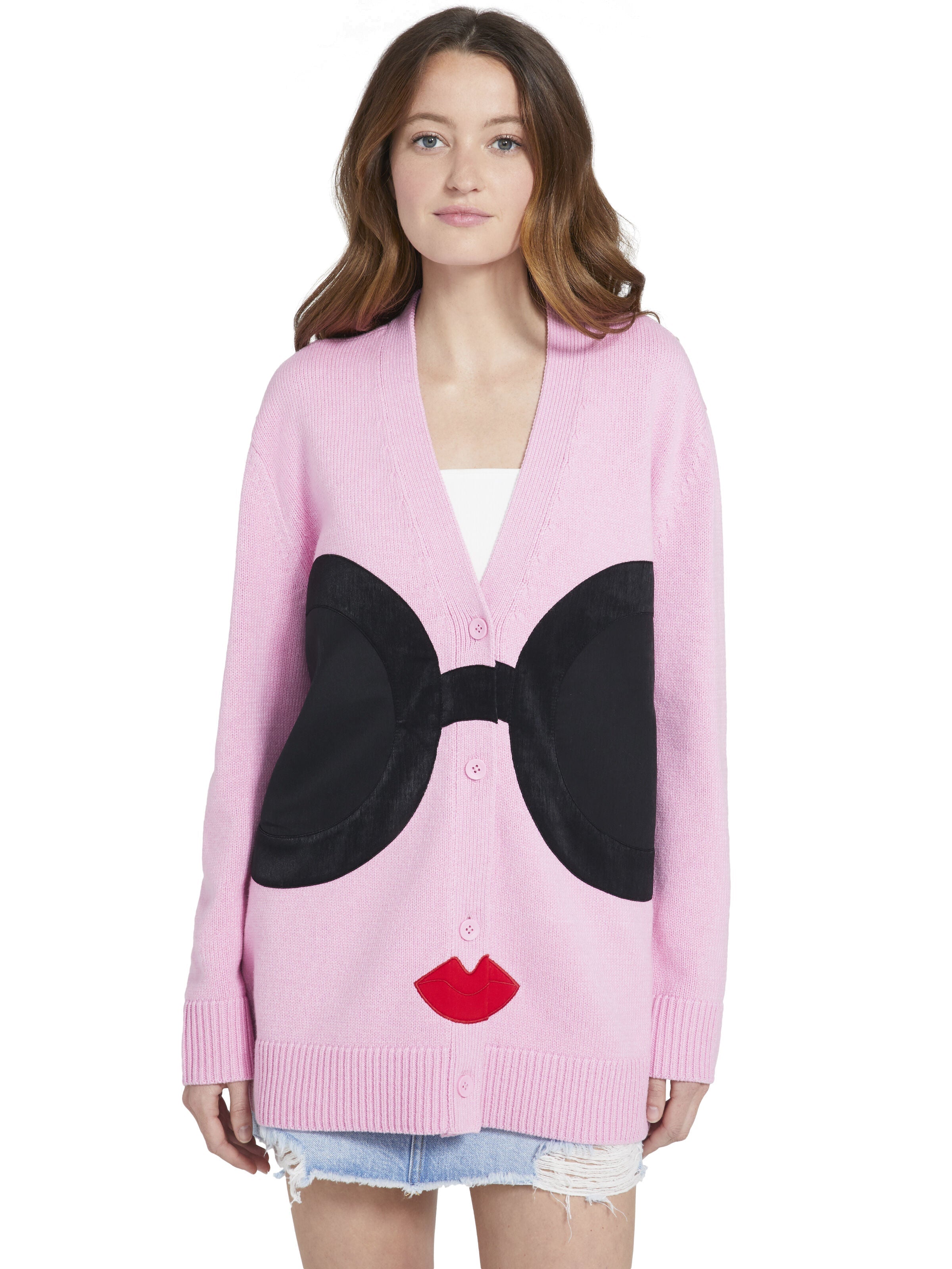 BRADFORD STACE FACE CARDIGAN-ALICE + OLIVIA