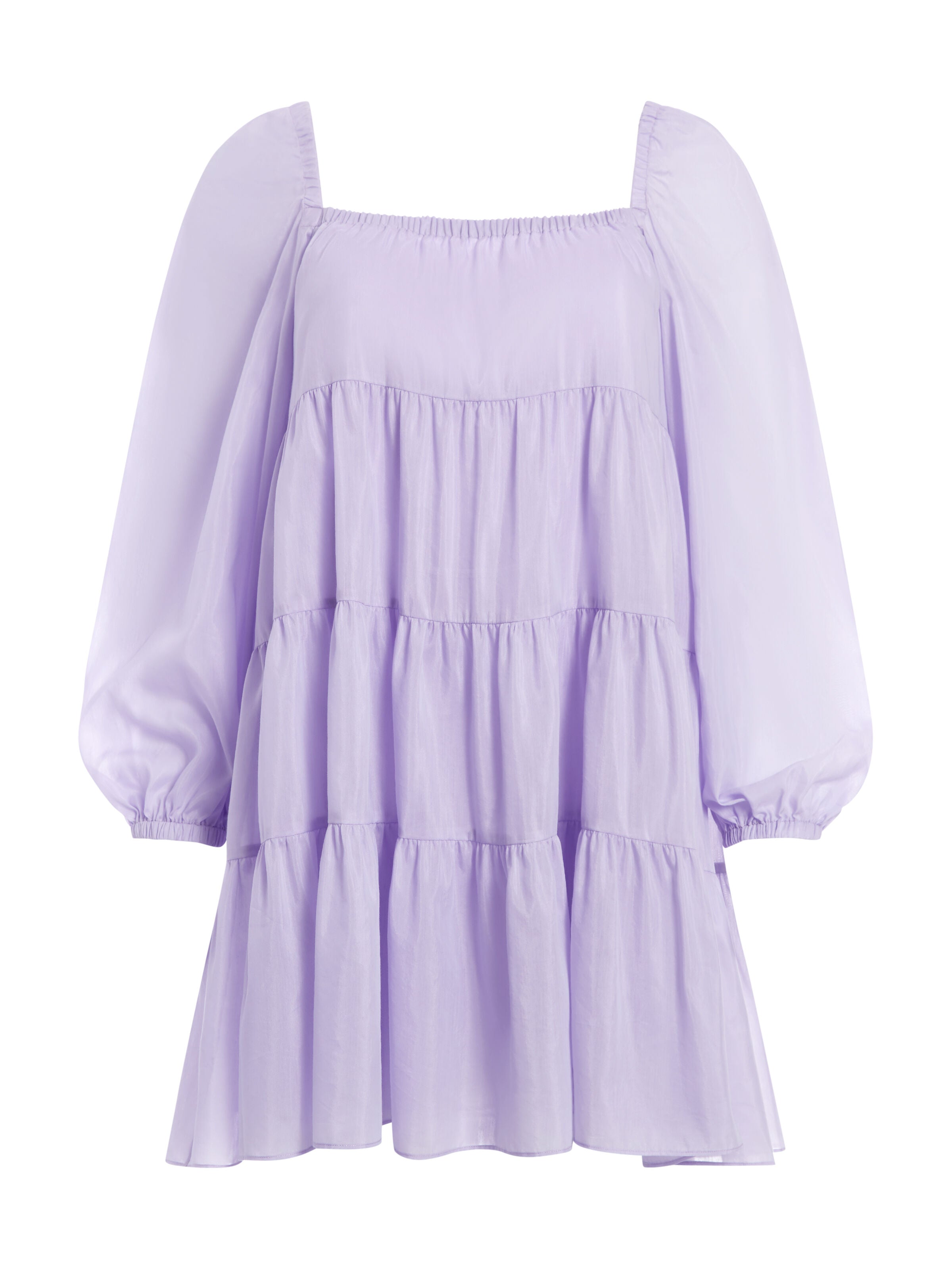 ROWEN SQUARE NECK MINI DRESS-ALICE + OLIVIA