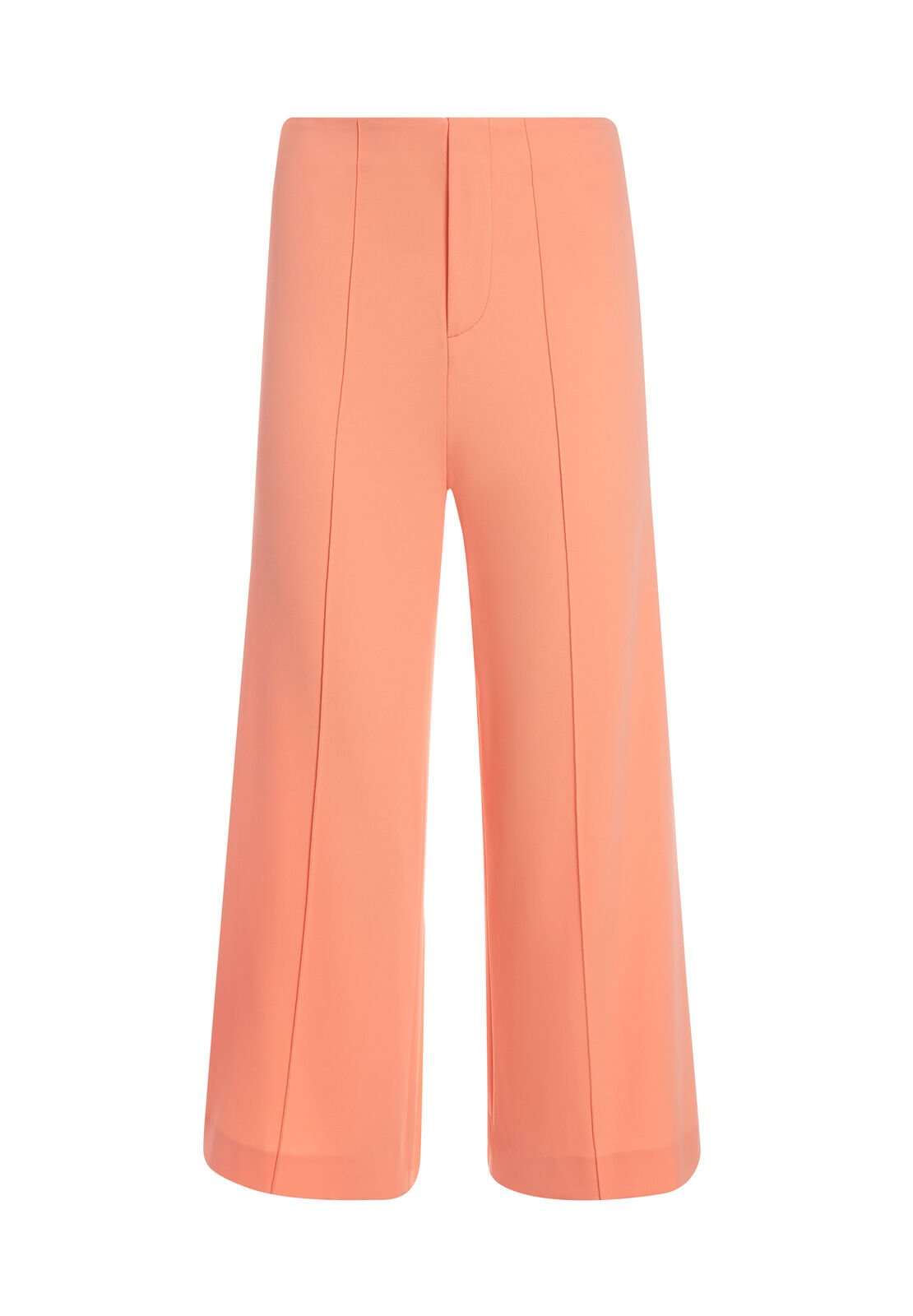 DYLAN HIGH WAISTED WIDE LEG PANT-LIGHT PEACH-ALICE + OLIVIA