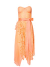 BREE RUFFLE PLEATED MIDI DRESS-BOYSENBERRY-ALICE + OLIVIA