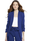 JERRI LONG COLLARLESS BLAZER-AZURE-ALICE + OLIVIA