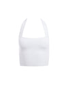 SYLVIA SQUARE NECK HALTER TANK-ALICE + OLIVIA