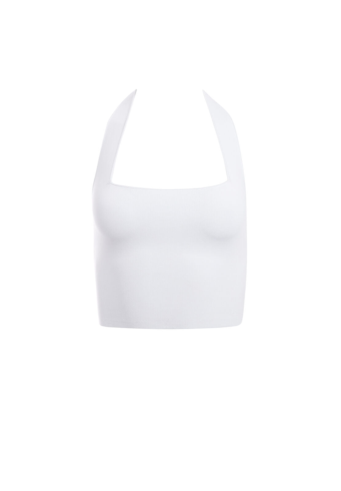 SYLVIA SQUARE NECK HALTER TANK-ALICE + OLIVIA