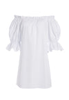 PAOLA OFF SHOULDER MINI DRESS-ALICE + OLIVIA