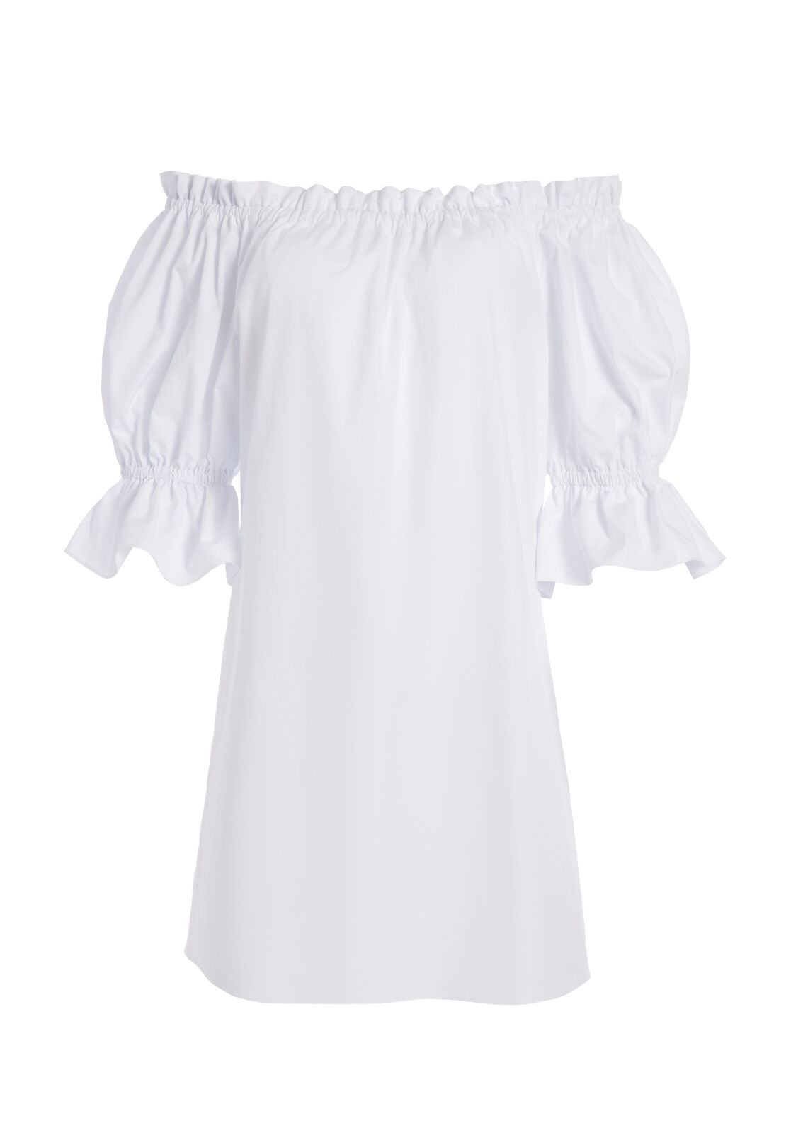 PAOLA OFF SHOULDER MINI DRESS-ALICE + OLIVIA