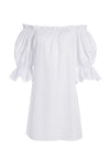 PAOLA OFF SHOULDER MINI DRESS-ALICE + OLIVIA