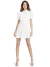 VIDA PUFF SLEEVE MINI DRESS-ALICE + OLIVIA