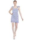 HONOR FLUTTER SLEEVE MINI DRESS-ALICE + OLIVIA