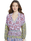 JULIUS BLOUSON SLEEVE TOP-ALICE + OLIVIA