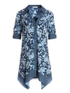 CONNER HANDKERCHIEF MINI DRESS-ALICE + OLIVIA