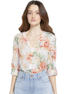 COLBY FLORAL BUTTON DOWN-ALICE + OLIVIA
